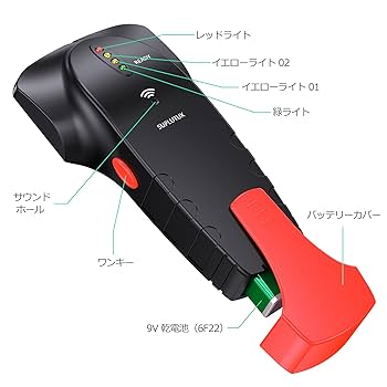 すーら★様確認専用ページ【取り置き中　6月1日まで】 Amazon | 壁うらセンサー 下地探し 壁うら 探し 内装材専用 木材